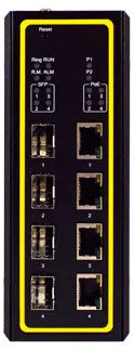 Atop EHG7608 : Switch Industriel Gigabit Managé Layer-3 8 Ports