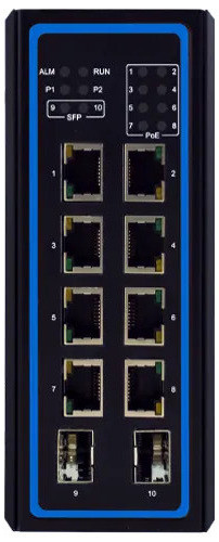 Switch Atop EHG6410-8PoE-2SFP-D-24V non-administrable Gigabit