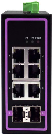 Switch Atop EHG2408 - 8 ports Ethernet industriel