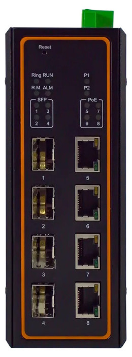 Switch Atop EHG7508-8PoE Gigabit PoE 8 Ports 240W Manageable