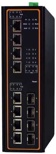 Switch Atop EHG7512-410GSFP 8 ports Gigabit 4 SFP+ 10G