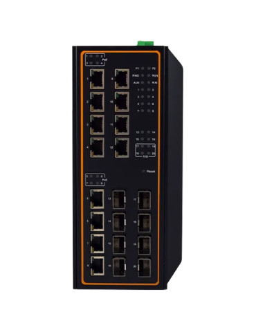 Switch Atop EHG7520-16SFP-410GSFP | 16 SFP + 4x 10G uplink