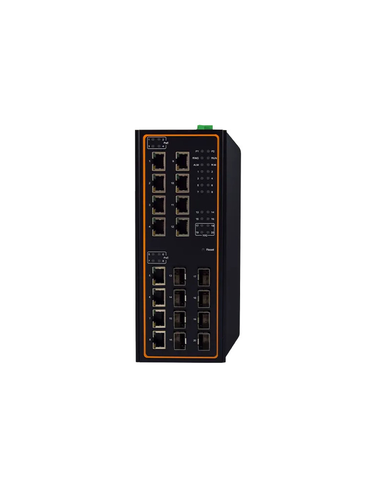 Switch Atop EHG7520-16SFP-410GSFP | 16 SFP + 4x 10G uplink