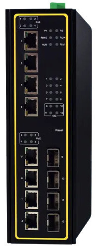 Switch Atop EHG7612-4PoE-4SFP-410GSFP | 12 ports Gigabit