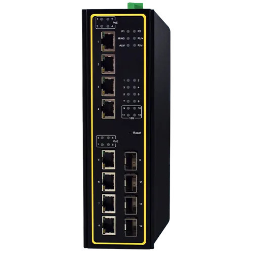 Switch Atop EHG7612-8PoE-410GSFP | 8 ports PoE+ & 4 SFP+ 10G