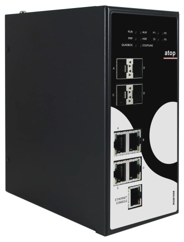 Atop RGB7008-DC : switch industriel non manageable 8 ports