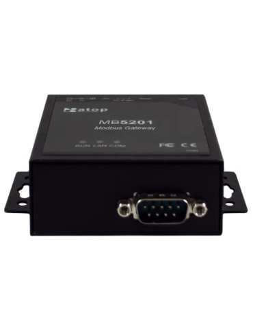 Passerelle Modbus Atop MB5201-TB | RS-232/422/485 TCP/RTU/ASCII
