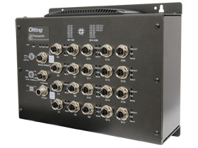 Oring TGPS-9164GT-M12X-BP2-MV switch EN50155 20 ports PoE 110VDC