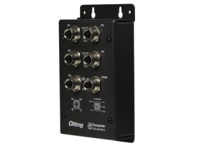 Oring TES-250-M12 | Switch 5 ports Fast Ethernet M12 EN50155