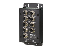 Oring TXES-180-M12 | Switch 8 ports M12 EN50155 ferroviaire