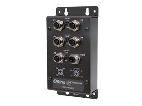 Oring TXES-150-M12 - Switch Ethernet 5 ports M12 EN50155