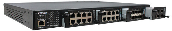 Oring RGS-PR9000-HV - Switch manageable modulaire L3 4 slots