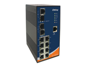Oring IES-3082GC switch 10 ports managed EN50155 8FE+2G combo