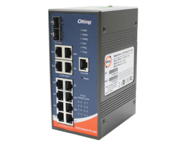 Oring IGPS-9842GTP-24V | Switch 14 ports Gigabit PoE manageable