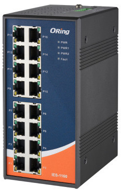 Oring IES-1160 | Switch Ethernet 16 ports 10/100 non manageable