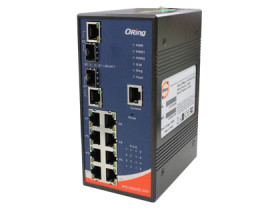 Oring IPS-3082GC-24V - Switch 8 ports PoE 24VDC manageable