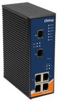 Oring IPS-2042P | Switch 6 ports PoE manageable 4FE/PSE + 2 SFP