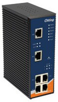 Oring IPS-2042TX | Switch PoE 4 ports 802.3af + 2 FE Lite-managed
