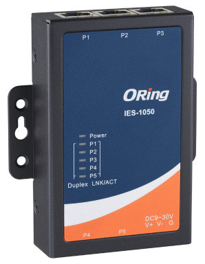 Oring IES-1050 - Switch 5 ports 10/100 Mbps non manageable IP30