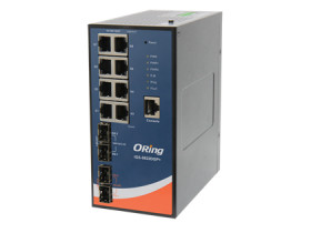 Oring IGS-9822DGP+ Switch 12 ports 10GbE Manageable Industriel