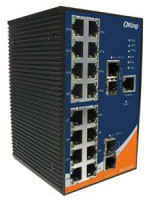 Oring IES-3162GC - Switch manageable 16 ports Fast Ethernet 2 Combo