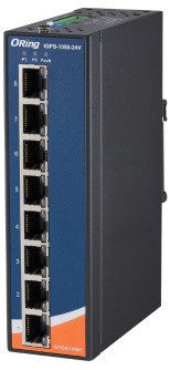 Oring IGPS-1080-24V switch PoE+ 8 ports Gigabit 120W 24VDC