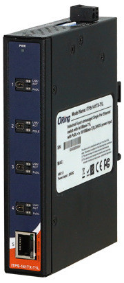 Oring ITPS-141TX-T1L | Switch SPE 4x 10Base-T1L + 1 FE PoDL