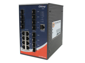 Oring IGS-R9812GP Switch L3 20 ports Gigabit 8 RJ45 + 12 SFP