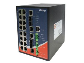 Oring IGS-P9164GC-LV Switch manageable 20 ports IEC 61850-3