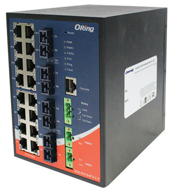 Oring IGS-P9164FX-MM-SC-LV - Switch IEC 61850-3 16GE + 4FX SC