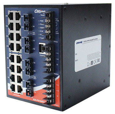 Oring IGS-P9164FX-MM-SC-HV switch 20 ports Gigabit IEC 61850-3