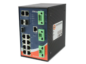 Oring IES-P3073GC-LV Switch 10 ports Gigabit combo IEC 61850-3