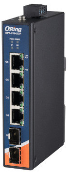 Oring IGPS-C1042GP | Switch PoE+ 4 ports Gigabit + 2 SFP 120W