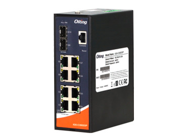 Oring IGS-C3082GP - Switch manageable 8 ports Gigabit + 2 SFP 2.5G