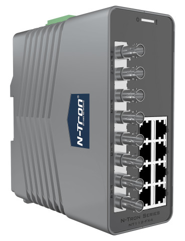NT-112-FX4-ST00 Switch Ethernet 12 ports cuivre fibre N-Tron