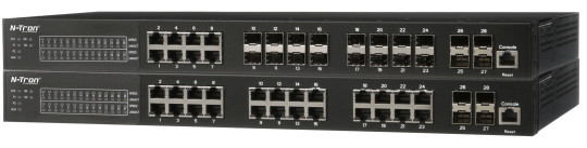 HMS Networks - N-Tron NT328G-20SFP-AC1 Switch L3 28 ports