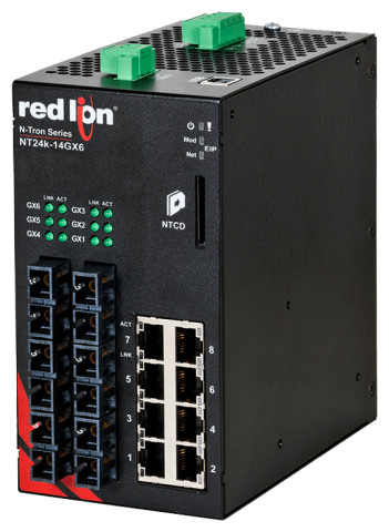 NT24K-14GXE6-SC-80 Switch Gigabit Manageable 14 ports
