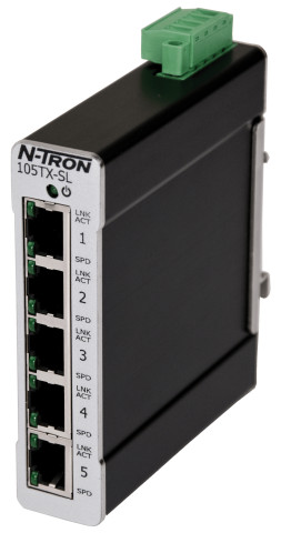 HMS Networks - N-Tron 105TX-SL | Switch non manageable 5 ports