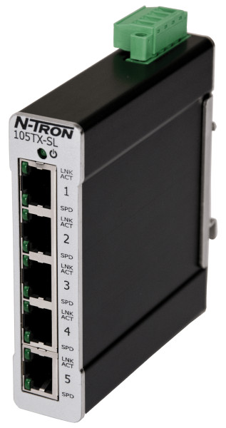 HMS Networks - N-Tron 105TX-SL | Switch non manageable 5 ports