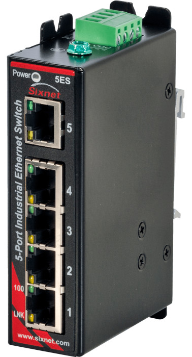 SLX-5ES-1 Switch Ethernet 5 Ports Non Manageable HMS N-Tron