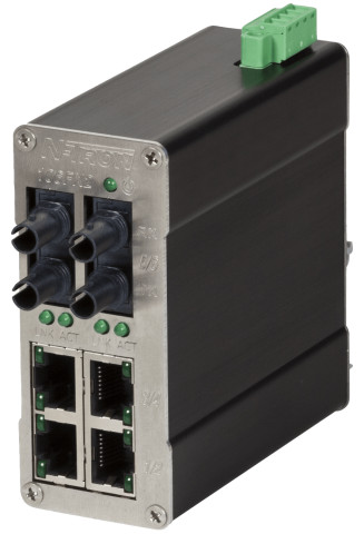 HMS Networks - N-Tron 106FX2-ST Switch industriel 6 ports