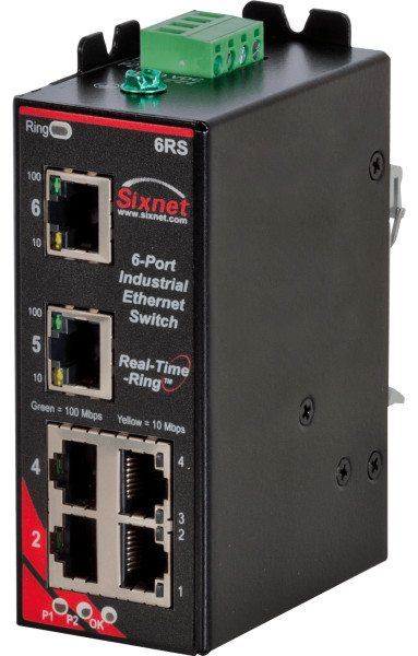 HMS Networks - N-Tron SLX-6RS-1-D1 | Switch Ethernet manageable 6 ports