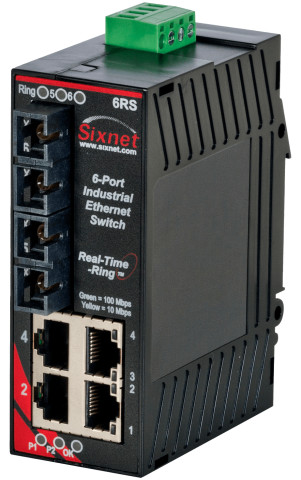 HMS Networks - N-Tron SL-6RS-4SC-D1 | Switch manageable 6 ports