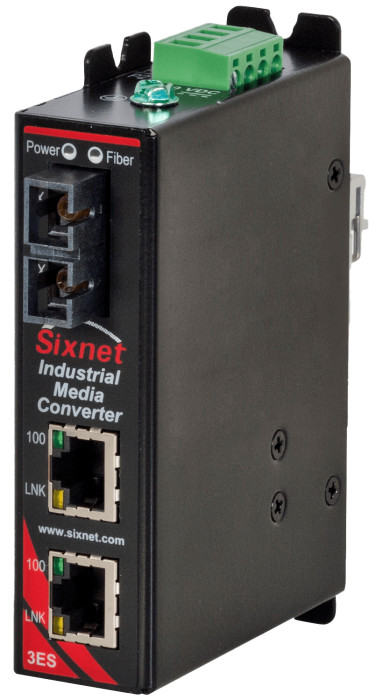HMS Networks - N-Tron SLX-3ES-3SCL Convertisseur Ethernet cuivre-fibre