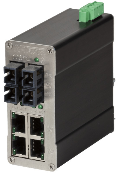 106FXE2-SC-15 Switch Ethernet industriel 6 ports fibre SC