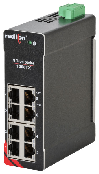 HMS Networks - N-Tron 1008TX Switch Gigabit 8 ports non manageable