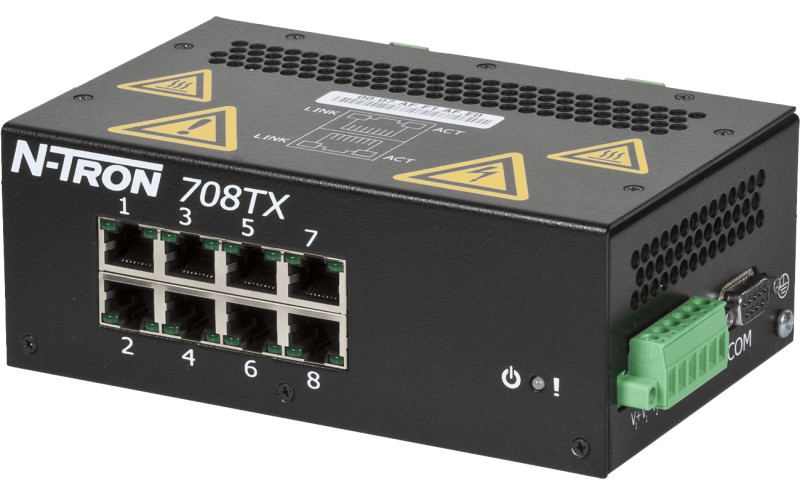 708TX - Switch Ethernet industriel 8 ports manageable HMS N-Tron