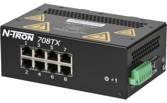 708TX - Switch Ethernet industriel 8 ports manageable HMS N-Tron