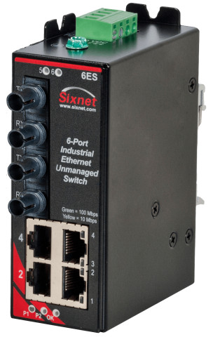 HMS Networks - N-Tron SLX-6ES-5ST | Switch 6 ports non manageable