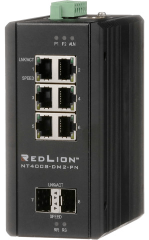 HMS Networks - N-Tron NT-4008-DM2-PN-C | Switch Gigabit PROFINET